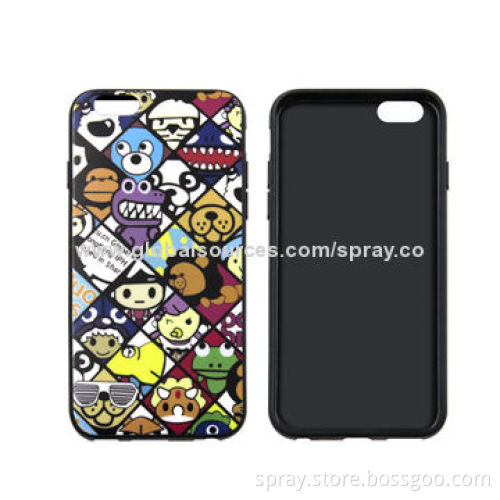 Cute Pattern Defender TPU Case Covers for iPhone 6, Compact, Lightweight, Durable